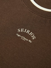 Women's Slim-Fit Letter Graphic T-Shirt with Contrast Trim