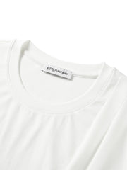 Women's Cropped Ruched-Waist Cap-Sleeve T-Shirt
