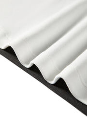 Women's Cropped Slim-Fit Contrast T-Shirt