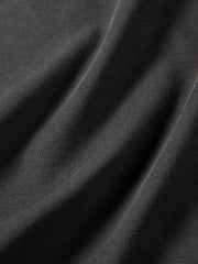 Women's Cropped Slim-Fit Contrast Paneled T-Shirt