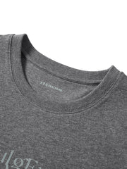 Women's Cotton T-Shirt with Letter Embroidery