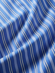 Women's Cropped Commuter Striped Shirt  [Available only in China]