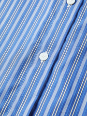 Women's Oversized Striped Shirt  [Available only in China]