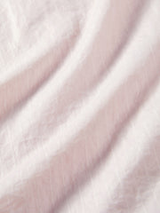 Women's pink hooded long-sleeve shirt