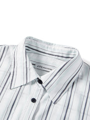 Women's Textured Vertical Striped Shirt