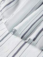 Women's Textured Vertical Striped Shirt