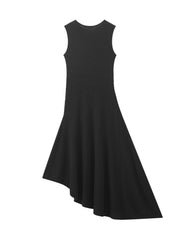 Women's commuter asymmetrical dress