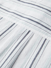 Women's Textured Vertical Striped Shirt
