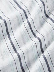 Women's Textured Vertical Striped Shirt