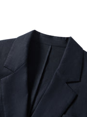 Women's Linen-Lyocell Double-Breasted Blazer