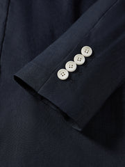 Women's Linen-Lyocell Double-Breasted Blazer