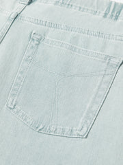 Women's casual loose-fit straight-leg jeans