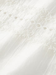 Women's Sleeveless V-Neck Lace Embroidered Top