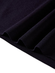 Women's V-neck Tie-front Short Sleeve Knit Top