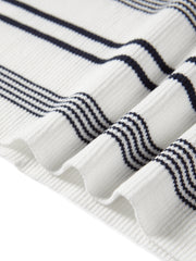 Women's Slim-Fit Striped Knit Tank  [Available only in China]