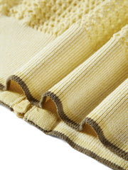 Women's Casual Hooded Hollow Out Knit Vest