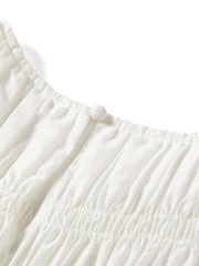 Women's Lyocell Tencel tight-fitting white vest
