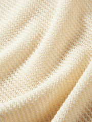 Women's Cropped Ruffle Knit Cardigan