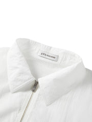 Women's Lightweight Cropped Jacket with Drawstring Hem