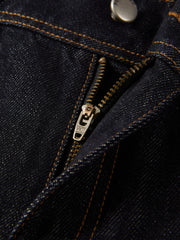 Women's High-Waist Straight-Leg Denim Shorts