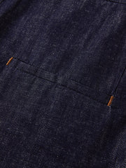 Women's A-line wide-leg denim shorts