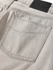 Women's Casual denim high-waist A-line short skirt