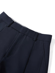 Women's High-Waist Shorts with Rolled Hem