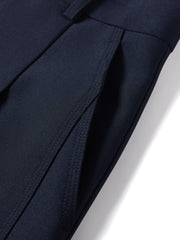 Women's High-Waist Shorts with Rolled Hem