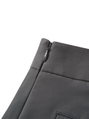 Women's Asymmetrical A-line short skirt