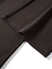 Women's Casual Elastic-Waist Relaxed Knit Sweatpants