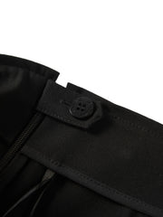 Women's Lyocell High-Waist Curved Cargo Pants