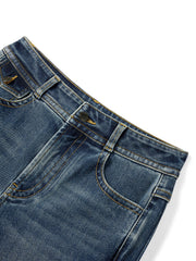 Women's Casual 4-Way Stretch Flare Jeans