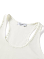 Women's Loose-Fit Striped Top and Tank Set