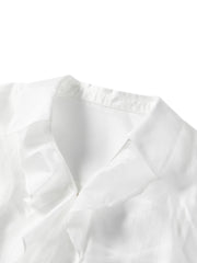 Women's Elegant Ruffled Blouse