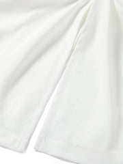 Women's Lyocell-Linen Blend V-Neck Twist Vest