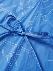 Women's V-Neck Allover Print A-Line Dress  [Available only in China]