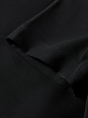 Women's Short Dress with Cutout Shoulders