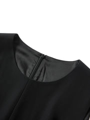 Women's Sleeveless Cinched-Waist Dress