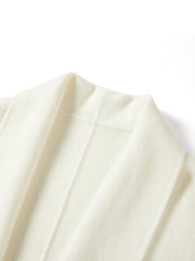 Women's Commuter Wool-Blend Robe Coat