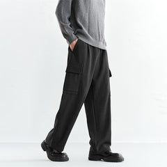 Men's Utility Straight-Leg Knit Pants