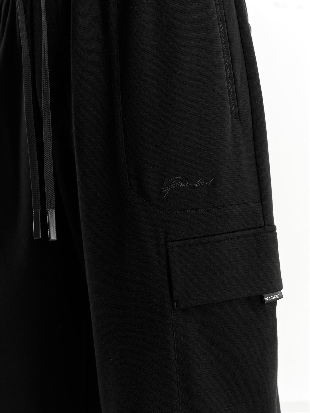 Men's Utility Drawstring Waist Cargo Joggers