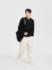 Men's 3D Jacquard Textured Sweater