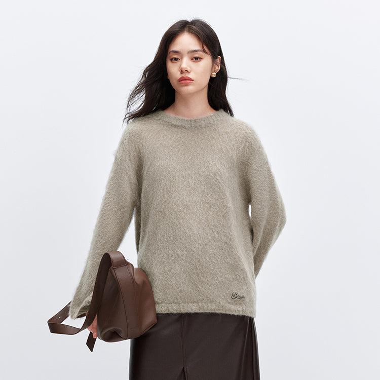 Women's Textured Knit Pullover