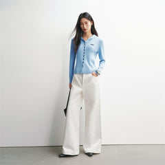 Women's Hooded Slim-Fit Knit Cardigan