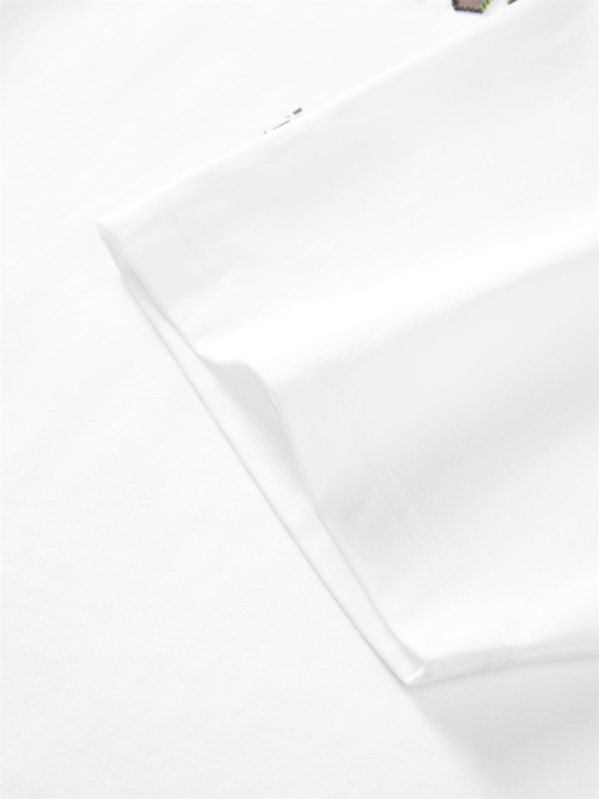 Men's Contrast Print Cotton T-Shirt