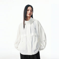 Women's Drop-Shoulder Cropped Jacket