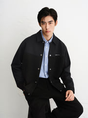 Men's Embroidered Panel Commuter Jacket