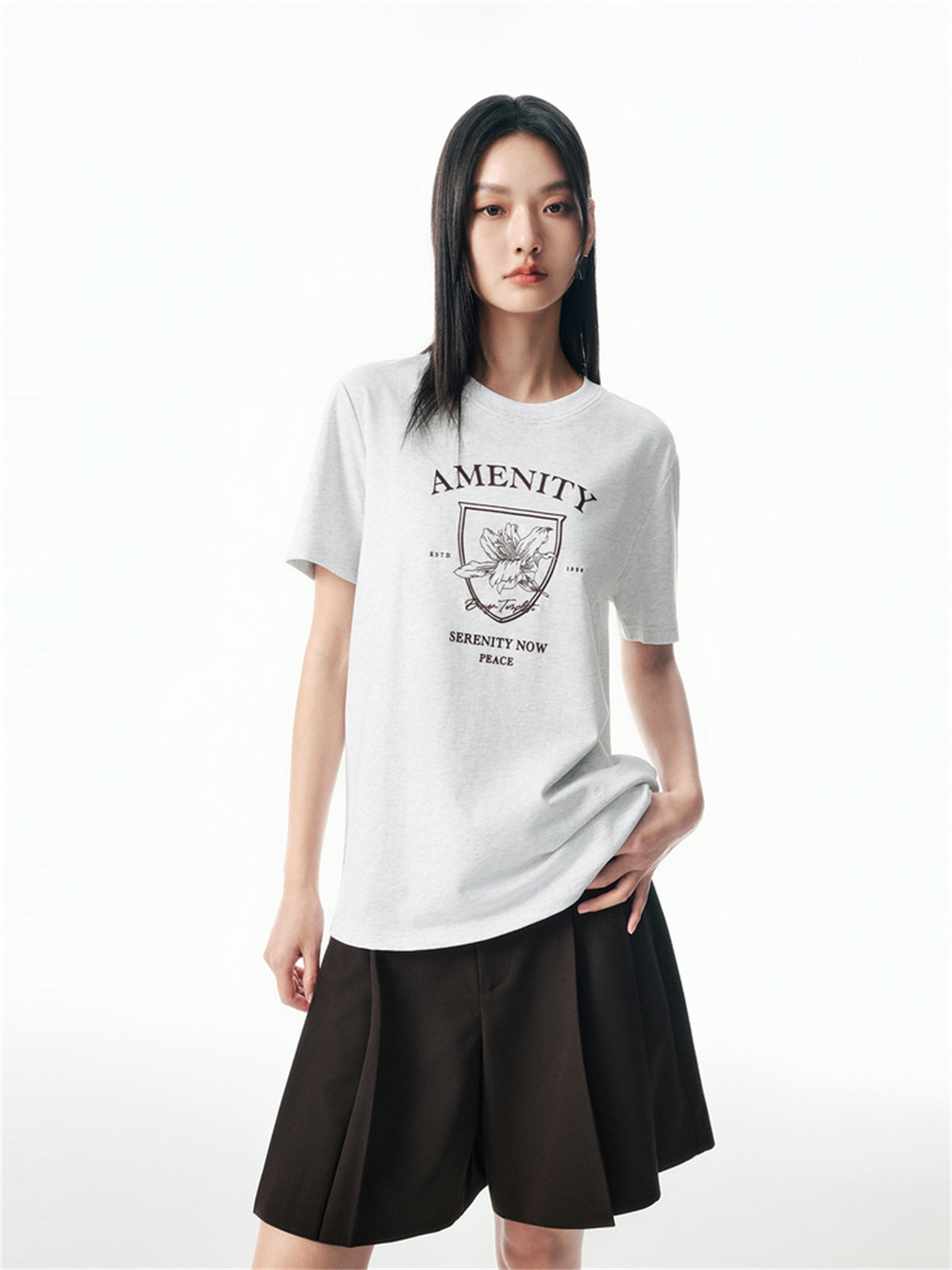 Women's Floral Cotton T-Shirt