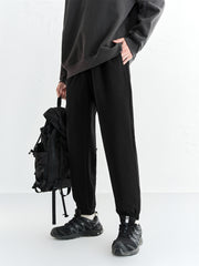 Men's Solid Tapered Jogger Pants