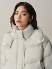 Women's Short Quilted Puffer Jacket